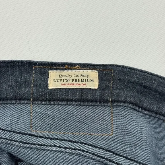 Levi's 502 Straight Leg Jeans Mens34X30 DarkBlueDenim NWT Reclaimed Sustainable - Picture 9 of 14